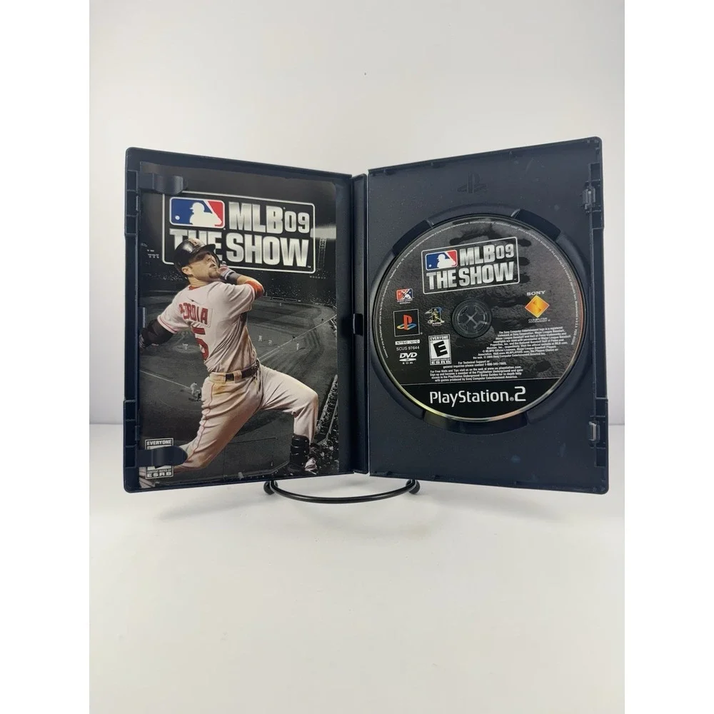 MLB 09 The‎ Show Sony Playstation 2 Game With Manual